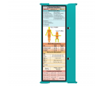 WhiteCoat Clipboard® Trifold - Teal Flight Medic Edition
